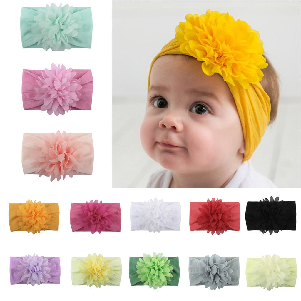 Chiffon Flower Headband