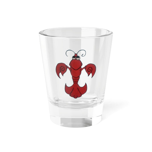 "Crawfish" Shot Glass, 1.5oz