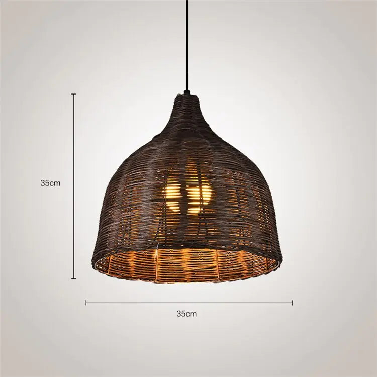 Japanese Bamboo Pendant Lights