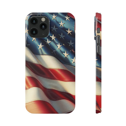 "US Flag" Slim Phone Case