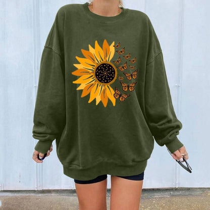 Women's Sunflower Sweatshirt