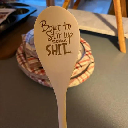 Funny Wooden Spoon Christmas Gift