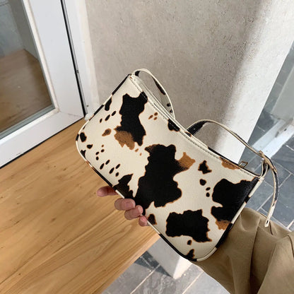 Cow Print Handbag