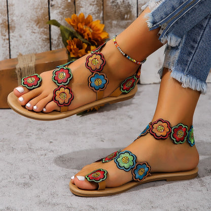 Women's Peacock Flats