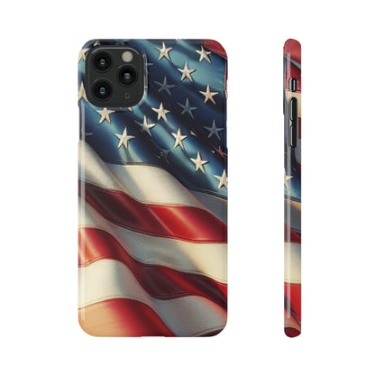 "US Flag" Slim Phone Case