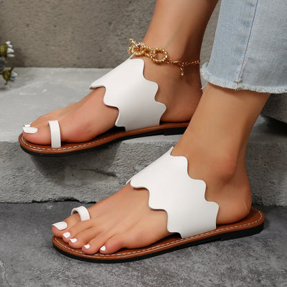 Women's Retro Slip On Sandals