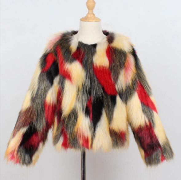 Girl's Faux Fur Jacket