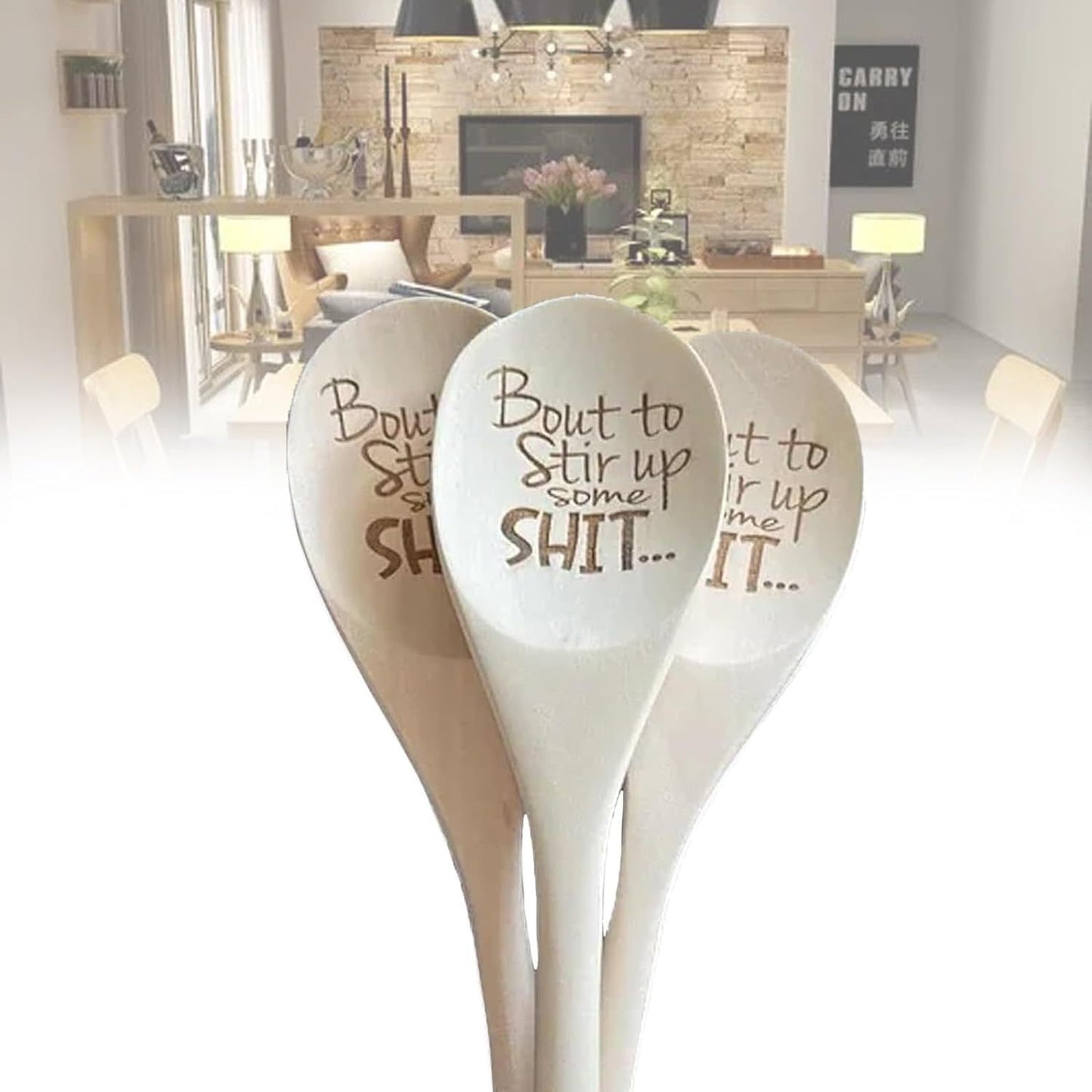 Funny Wooden Spoon Christmas Gift