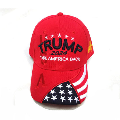 American Flag Embroidered Baseball Cap