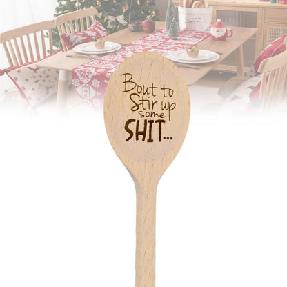 Funny Wooden Spoon Christmas Gift