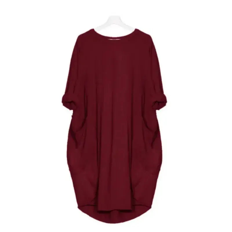 Maternity Loose Sleeve Dress