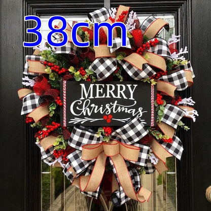 Christmas Bow Wreath