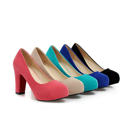 Women's Suede Heels