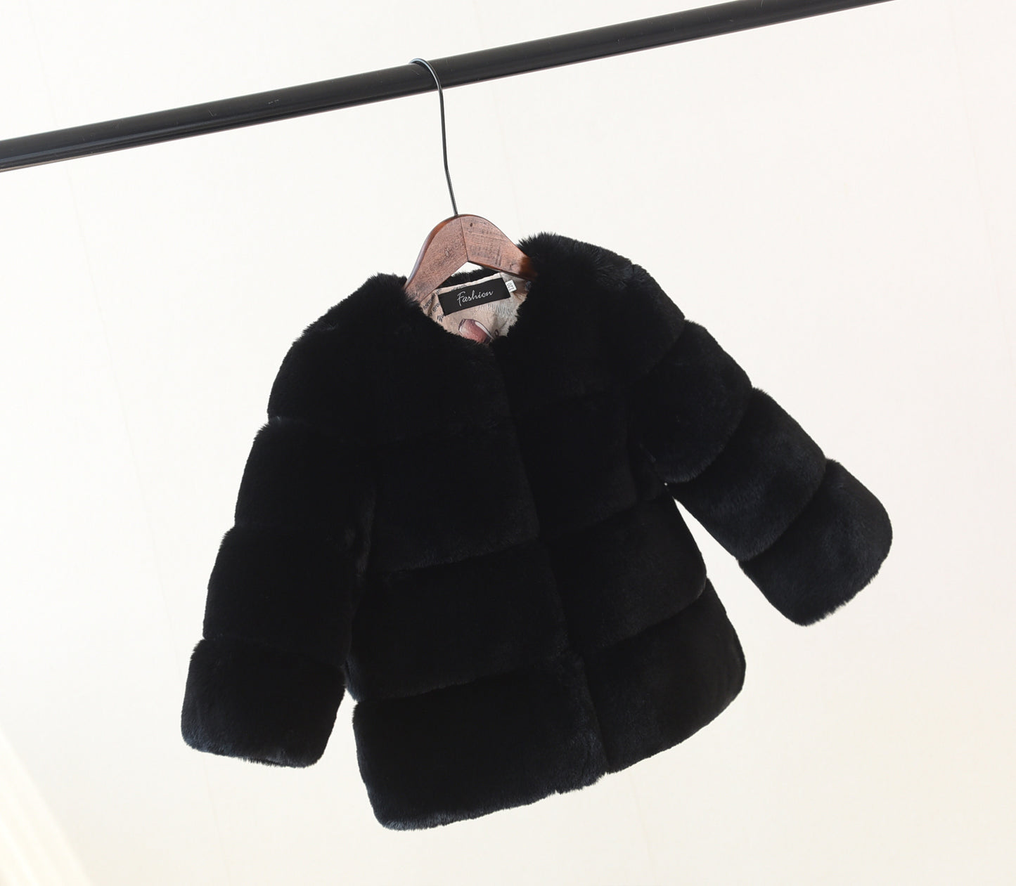 Girl's Faux Fur Coat