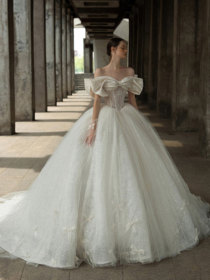 Women's Retro Wedding Dress