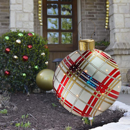 Christmas Ball Outdoor Ornament