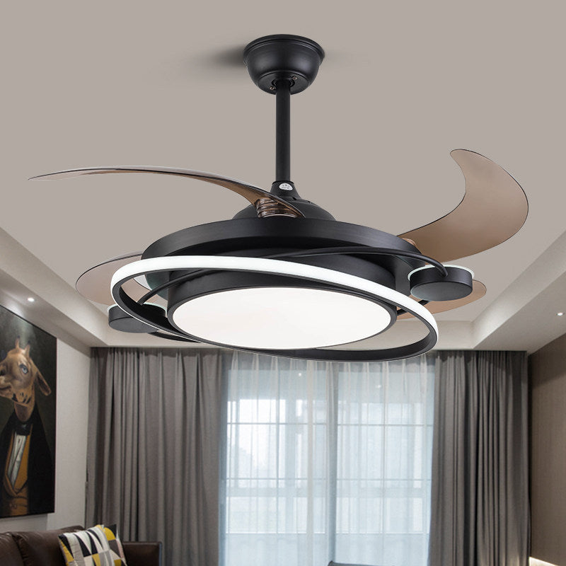 Chandelier w/Fan