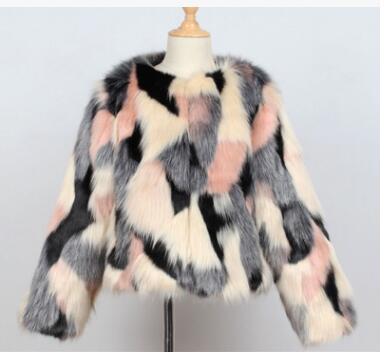 Girl's Faux Fur Jacket