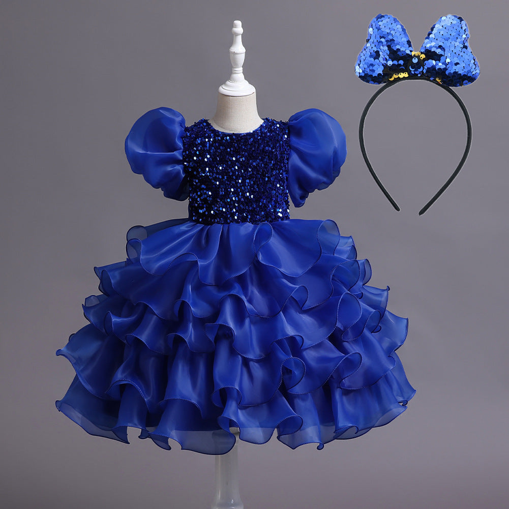 Girls Princess Party Dress