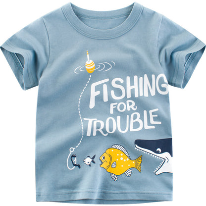 Boy's "Fishing" Shirt