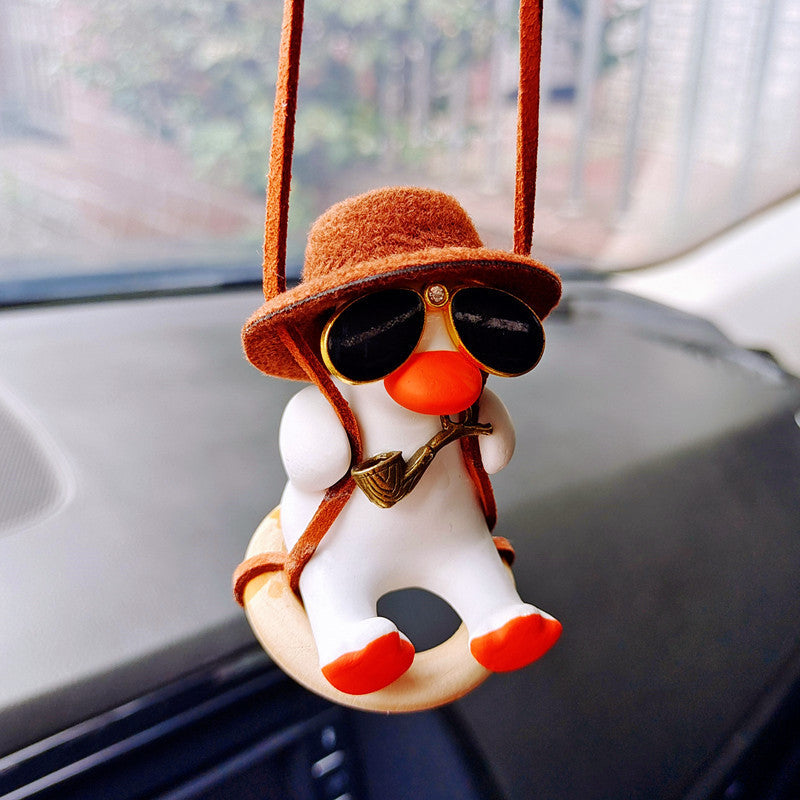 Duck Rearview Mirror Ornament