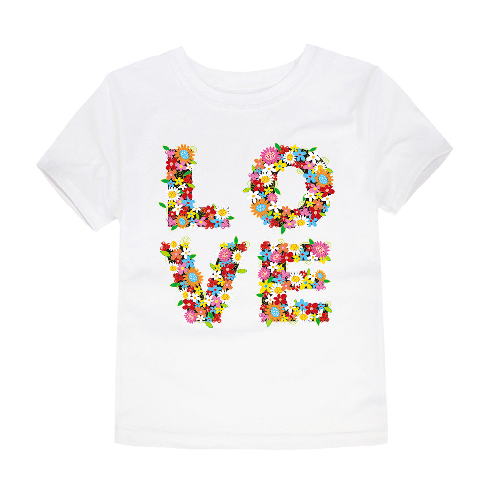 Girl's "LOVE" T-Shirt