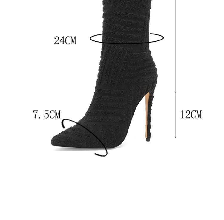 Women's Stiletto High Heel Boots