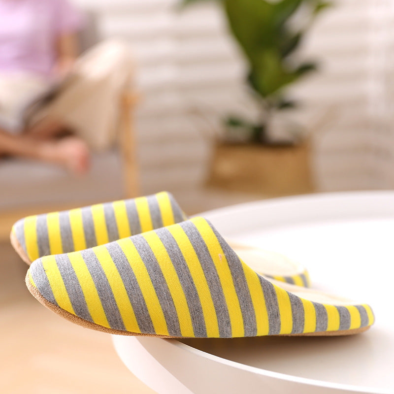 Women's Striped Slippers