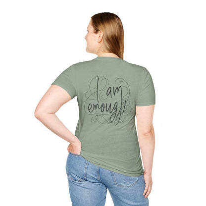 "I Am Enough" Unisex Softstyle T-Shirt