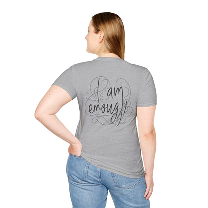 "I Am Enough" Unisex Softstyle T-Shirt