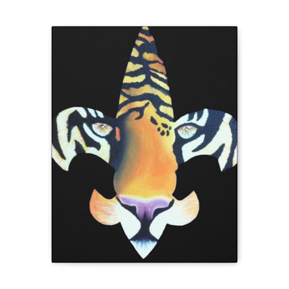 "LSU Tiger" Canvas