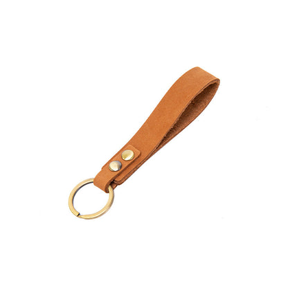 Classic Retro Leather Keyring