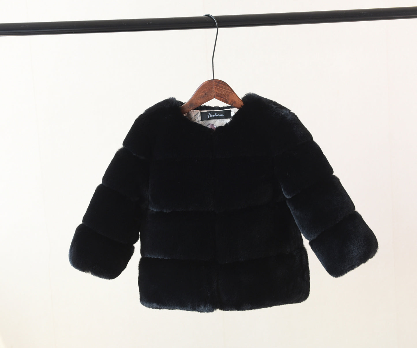 Girl's Faux Fur Coat