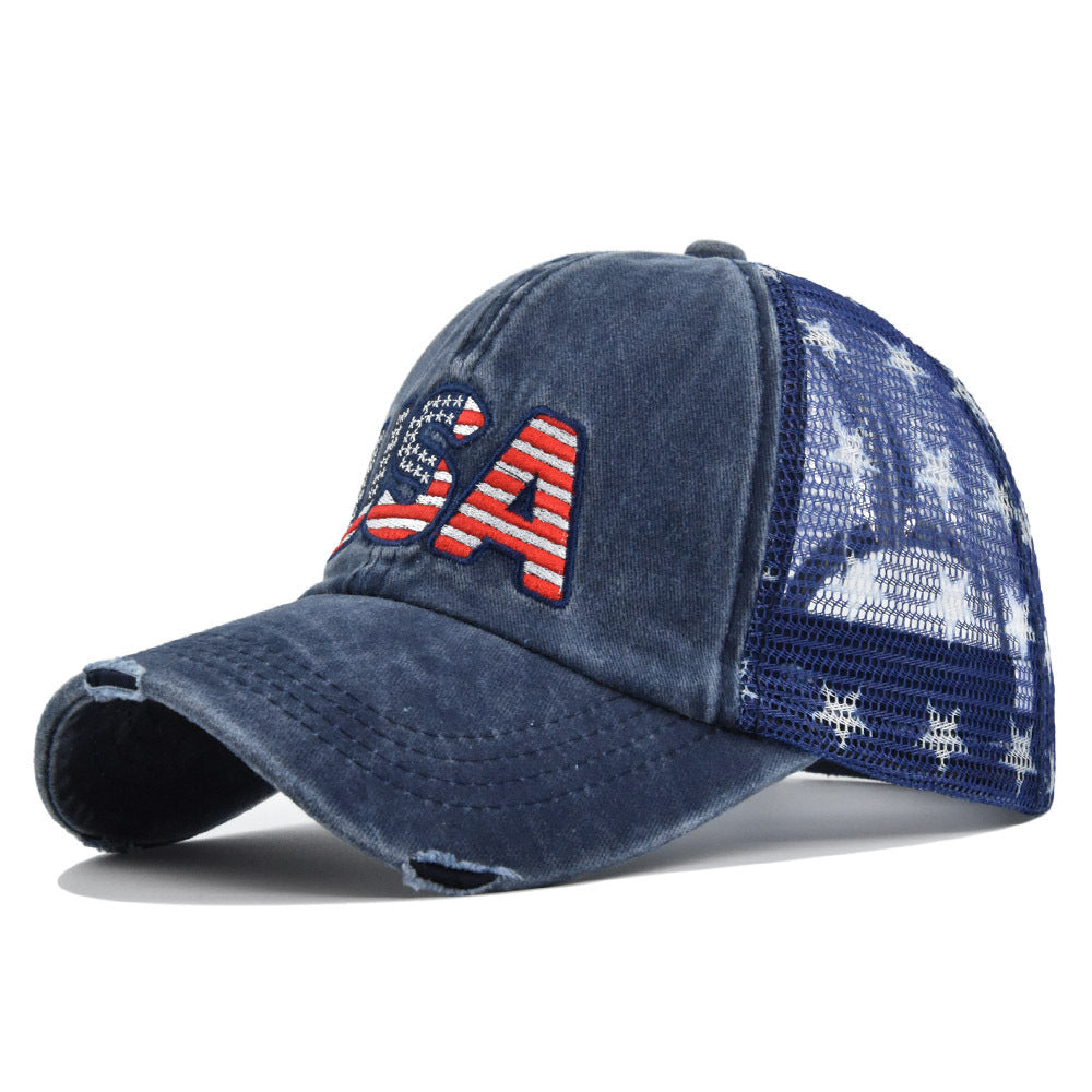 American Flag Baseball Cap