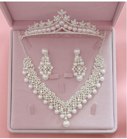 Women's Three-Piece Formal Jewelry Set