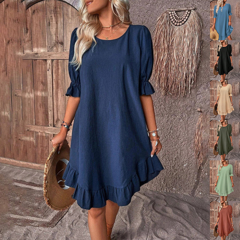 Women's Ruffled Dress