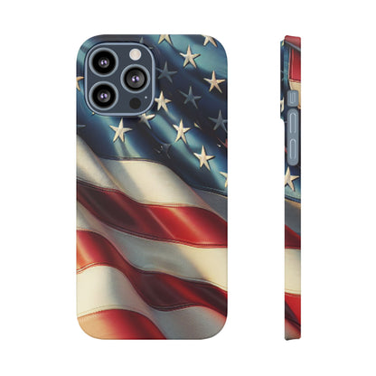 "US Flag" Slim Phone Case