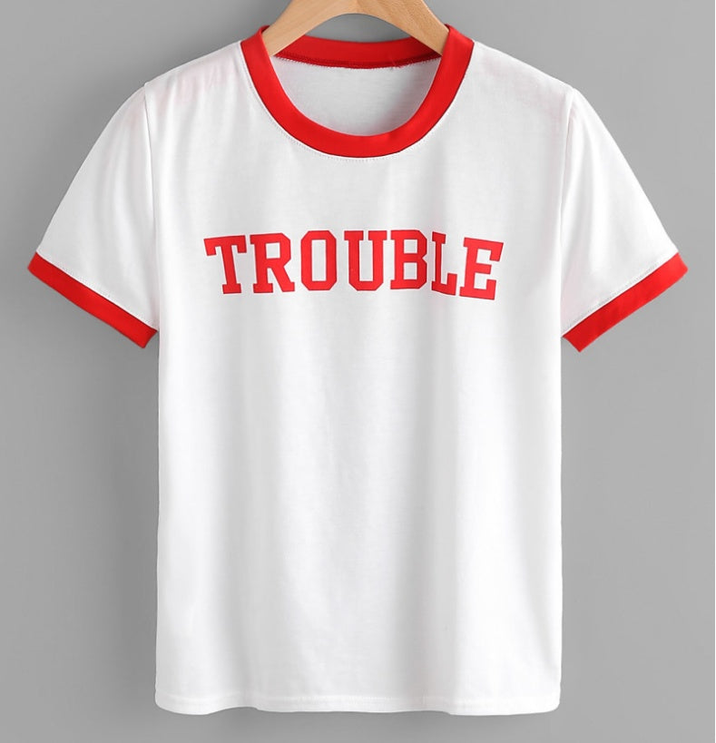 Women's TROUBLE Tee