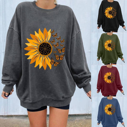 Women's Sunflower Sweatshirt