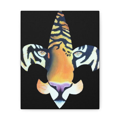 "LSU Tiger" Canvas