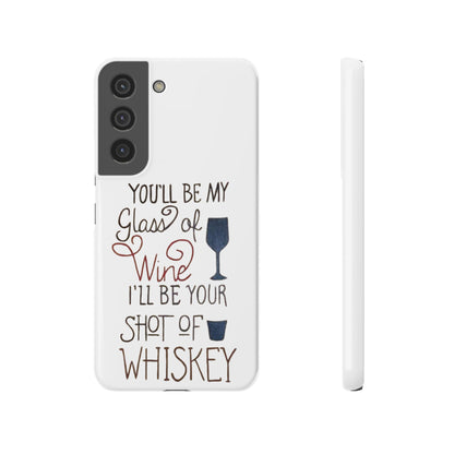 "Wine and Whiskey" Slim Phone Case