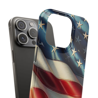 "US Flag" Slim Phone Case