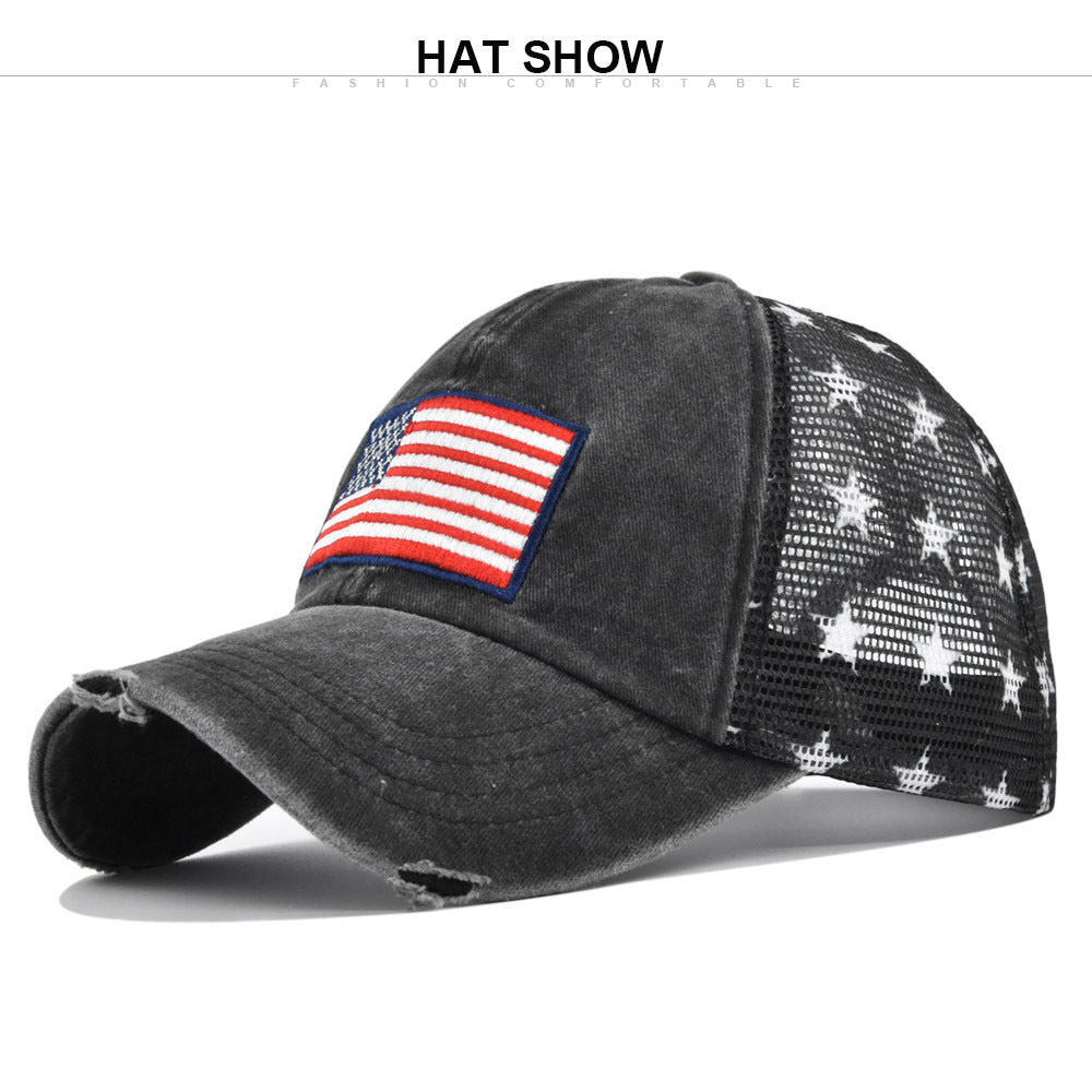 American Flag Baseball Cap