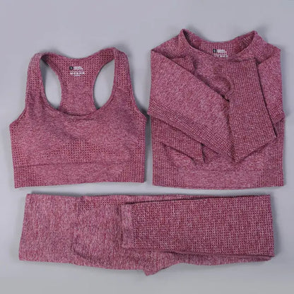 2/3PCS Seamless Women's Workout Outfits