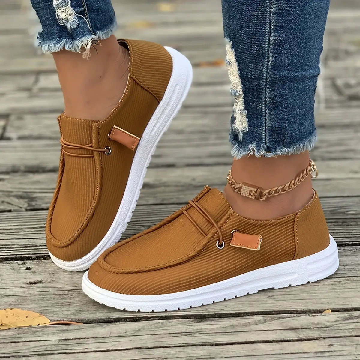 Lux Non-Slip Canvas Women's Sneakers