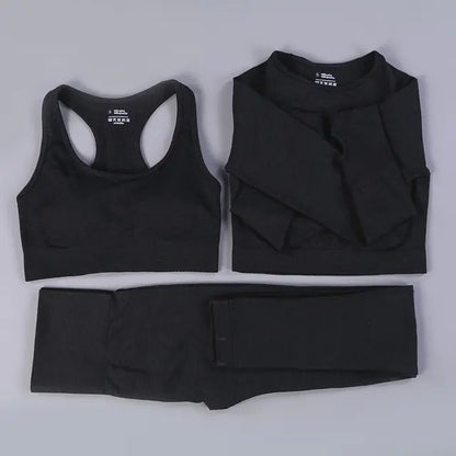 2/3PCS Seamless Women's Workout Outfits