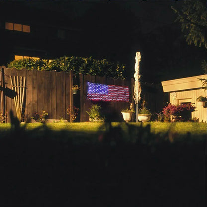 American Flag LED String Lights