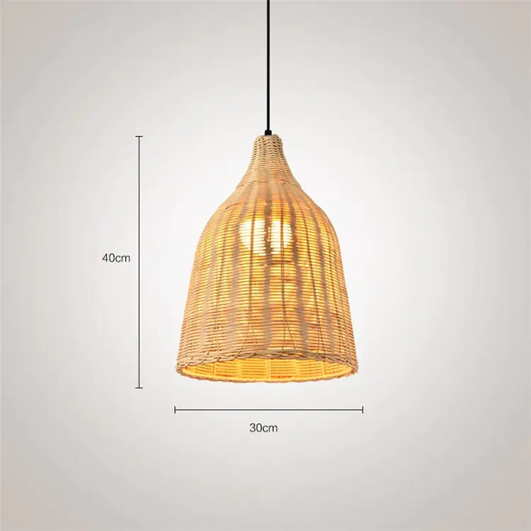 Japanese Bamboo Pendant Lights