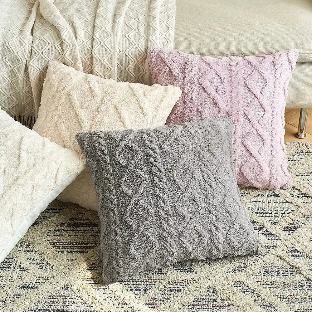 Fleece Cushion Cover for Pillows