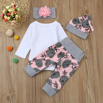 Girls Infant Cotton Clothes Set